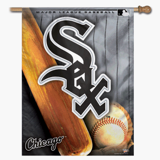 Chicago White Sox 27 x 37 Vertical Flag
