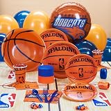 Amscan Charlotte Bobcats NBA Basketball Deluxe Party Kit (18 guests) 222323