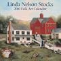 Linda Nelson Stocks Folk Art: 2010 Mini Wall Calendar