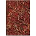 April Cornell Jamavar Red Waffleweave Teatowel