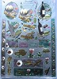 Review Dufex Craft Products  / A4 sheet 3D step by step Dufex Freestyle die cut decoupage and design elements - Christmas - food and drink, plum pudding, mince pies, stilton
