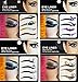 40pairs Mix Eye Liner Sticker Tattoos 4 Different Styles in One Bag Makeup Tools