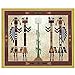 Intl Native American Style Kachina 2 Fleece Throw Blanket 50x60