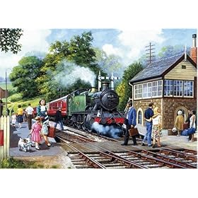 Falcon De Luxe - Transport Collection - Departure Time 1000 Piece Jigsaw Puzzle