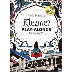 Vahid Matejkos Klezmer Play-alongs f�r Klarinette (Buch/CD)