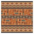 Stainmaster® Wide Ruins Southwestern Rug - Smog (77" Square)