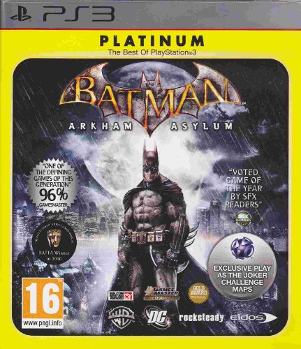 Batman: Arkham Asylum (PAL & HD Version) - PS3 Platinum Edition