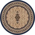 Stainmaster® Tiraz Rug - Phantom Blue (7'7" Round)
