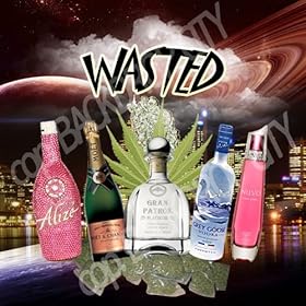 10'x10' Wasted Hip Hop Background Backdrop