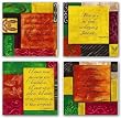 Spanish Words To Live By Set by Debbie Dewitt 7"x7" Art Print Poster