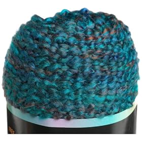 Lion Brand Yarn 790-404C Homespun Painterly Color 6-Ounce/185-Yard Skein of Yarn, Lagoon