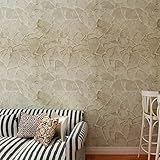 (ハンメロ)Hanmeroリピング 部屋 ふすま diy リフォーム用おしゃれなレンガ壁紙 のりなし はがせる ビニールクロス 1ロール（53cm×10m） 石の薄い褐色