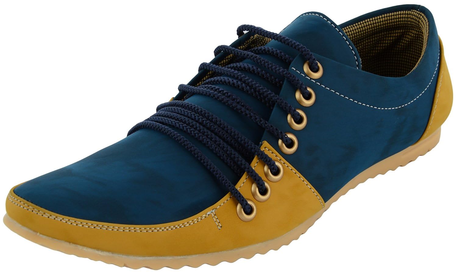 ESSENCE 7 LACE BLUE SYNTHETIC CASUAL SHOES