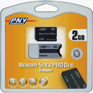 Childrens Toyshop  Electronics : PNY Memory Stick PRO Duo 2GB Memory Stick