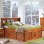 Discovery Full Bookcase Captains w/ 12 Drawers: Desk Hutch & Chair, TV Stand, 5 Drawers