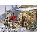 from Gibsons Games Gibsons Puzzle - Keeping Out the Cold 1000 piece jigsaw puzzle