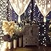 FEFE® Crystal LED Lights 9.8ft*9.8ft 304 LEDs String Lights Decorating Holiday,Party, Wedding Curtain Lights