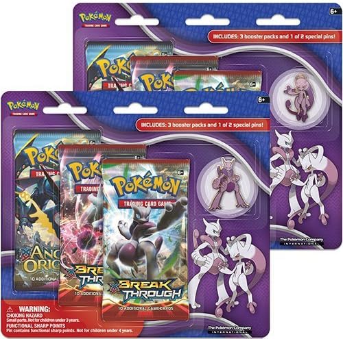Pokemon XY Breakthrough Collector's Pin Pack - Mega Mewtwo Y by Beckett Publications