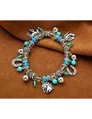 Horse Beads Stretch Bracelet