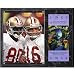 Mounted Memories San Francisco 49Ers Super Bowl Xxiv Joe Montana/Jerry Rice Plaques With Replica Ticket Size: One Size