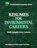 cover of Resumes for Environmental Careers (Vgm Professional Resumes Series)
