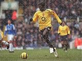 Jigsaw of Emmanuel Adebayor (Arsenal). Birmingham City 0 2 Arsenal from Arsenal FC