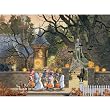 SunsOut Doug Laird Friends on Halloween 1000 Piece Jigsaw