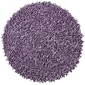 T-Shirt Shaggy Rug - Lavender (3' Round)