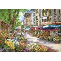 Schmidt Spiele 58561 - Sam Park, Pariser Blumenmarkt, 1000 Teile Puzzle