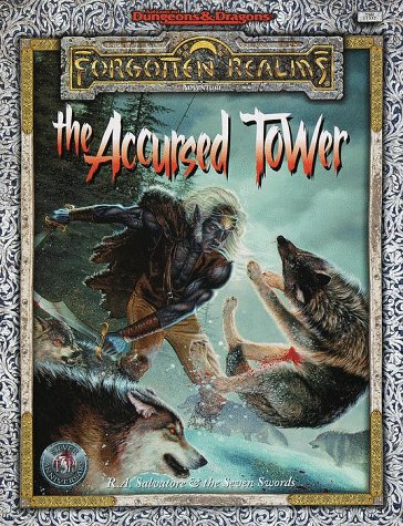 Cover image : The Accursed Tower (Advanced Dungeons & Dragons : Forgotten Realms)