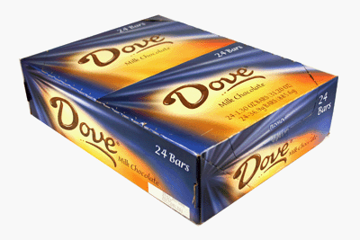 Dove Milk Chocolate 24 Packs by Mars