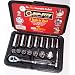 Grip-Tite Super Sockets- 17 Pc Metric Set, 3/8 Inch Drive