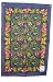 Birds and Iris Irish Linen Tea Towel