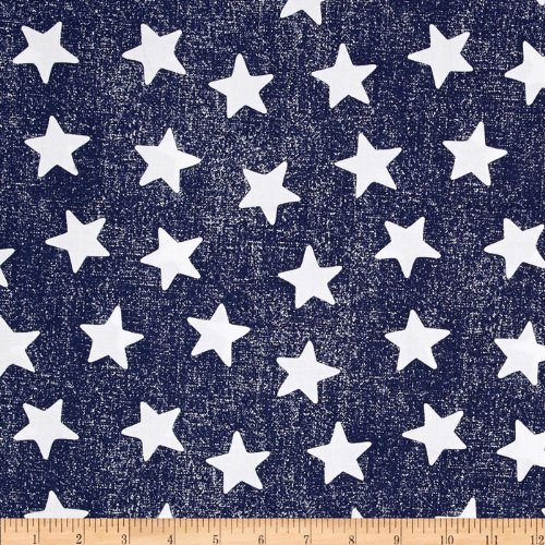 Michael Miller Star Struck Navy Fabric By The Yard