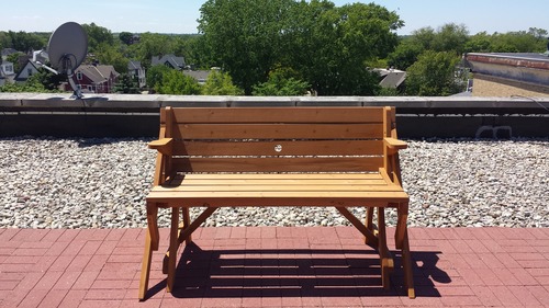 Amazon.com : Merry Garden Interchangeable Picnic Table and Garden Bench