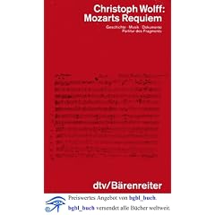 Mozarts Requiem. Geschichte. Musik. Dokumente. Partitur des Fragments.
