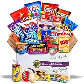 Midnight Snack Care Package Gift Basket