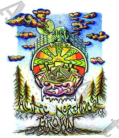Proud to be 253 Pacific Northwest Grown by Andy Art