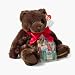 Ghirardelli Chocolate Plush Ty Bear with Assorted Squares Chocolates, 12 pcs.