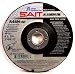SAIT 20018 Type 27 4-Inch x 1/4-Inch x 5/8-Inch 13500 Max RPM A46N - Aluminum Depress...