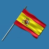 SPAIN W/SEAL 12X18IN E-POLY MTD FR