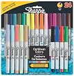 Sharpie Ultra-Fine-Point Permanent Markers, 24-Pack Colored Markers (32893)