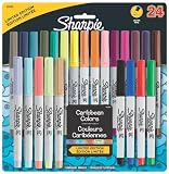 Sharpie Ultra-Fine-Point Permanent Markers, 24-Pack Colored Markers (32893)