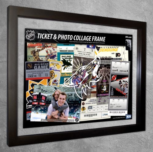 Phoenix Coyotes Ticket & Photo Collage Frame (w Logo)