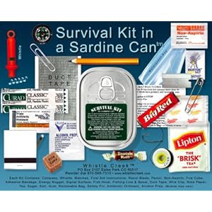 Emergency Survival Kit in a Sardine Can - 2 Pack Emergency Survival Kit in a Sardine Can - 2 Pack