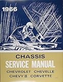 1966 Chevy Repair Shop Manual Reprint Impala Caprice Chevelle Malibu El Camino Chevy II Nova Corvette