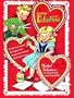 Vintage Valentines (Press Out Book)