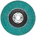 3M Flap Disc 577F, T27 Giant, Alumina Zirconia, Dry/Wet, 4-1/2" Diameter, 80 Grit, 5/8"-11 Thread Size (Pack of 1)