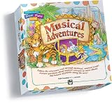 Musical Adventures Game: Game Cards and Board (Alfred's Basic Group Piano Course), Level 1 Game Cards & Board