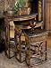 Kitchen & Housewares : Barrier Reef 3 Pieces Nested Tables